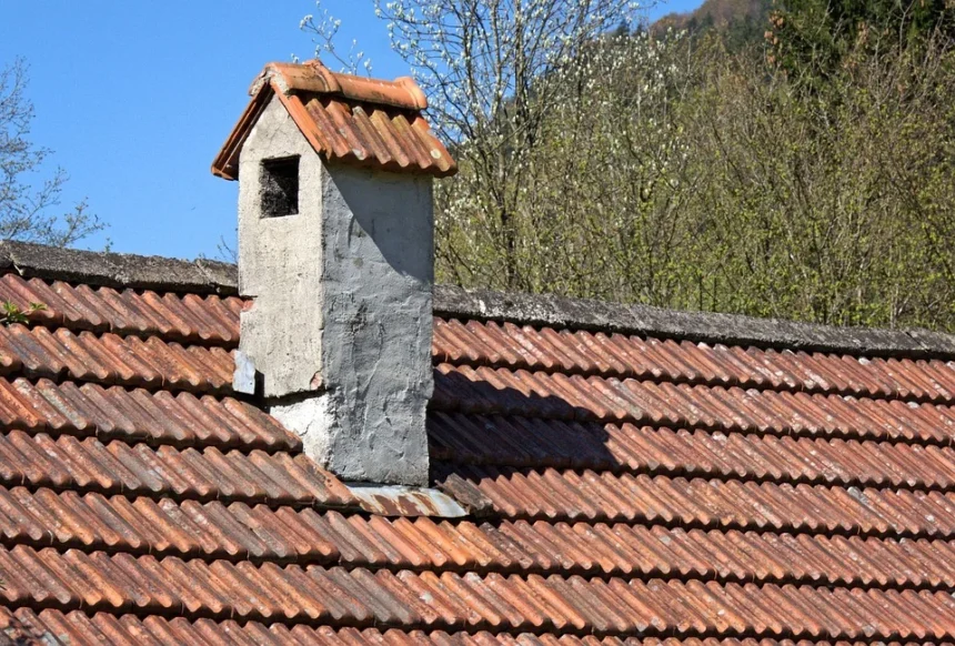 how do resturant cover their smoker chimney in winter