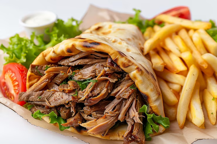 doner meat and chips