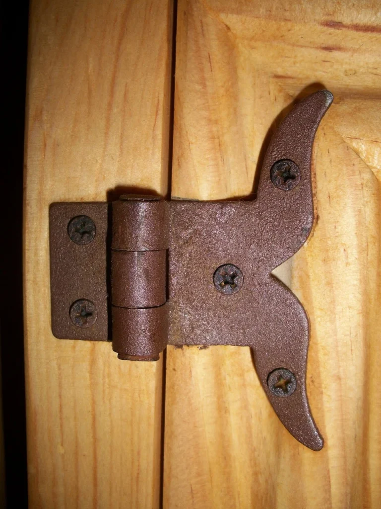 door l shape hinge