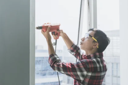 nail ricocheting off safety glasses