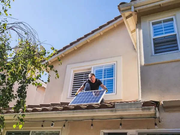 solar panel city blocks