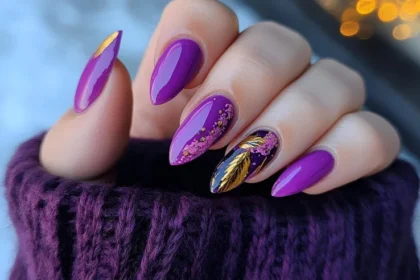 Nail Designs for Purple Nails