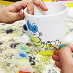 drawing mugs