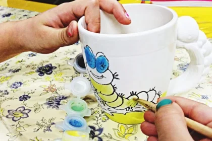 drawing mugs