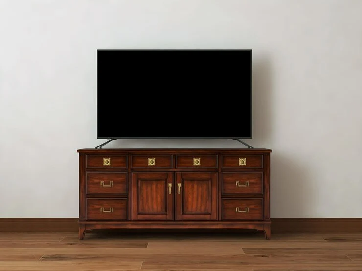 tv wooden frame